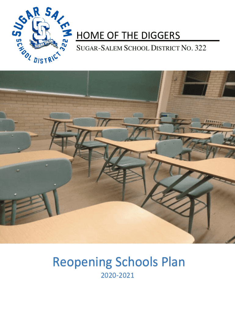 Fillable Online Home of the Diggers SugarSalem School District Fax