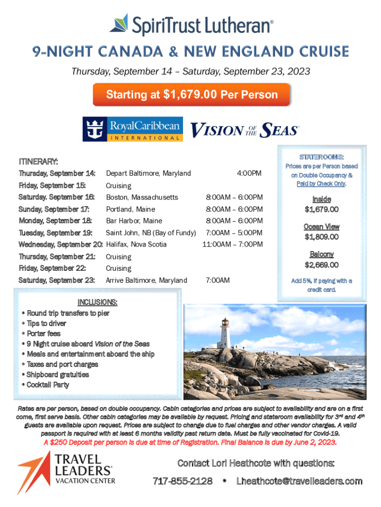Fillable Online Lori - SpiriTrust RCCL Sept 14, 2023 Flyer &amp; Reg Form ...