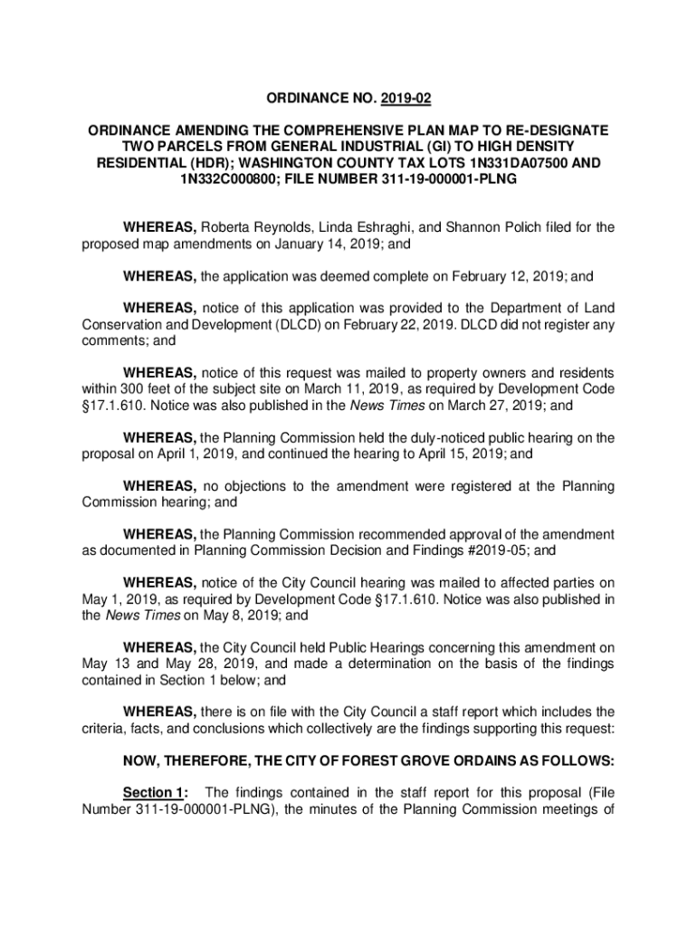 Fillable Online CITY OF KING CITY COMPREHENSIVE PLANMunicipal Code Fax ...
