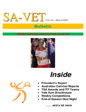 TSSA MEMBERSHIP APPLICATION FORM - Play Tennis