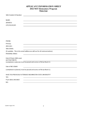 Form preview