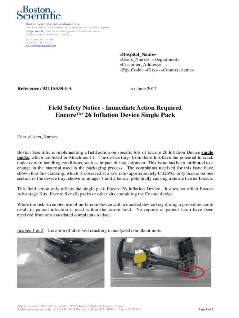 Fillable Online Encore 26 Inflation Device Single Pack Fax Email Print