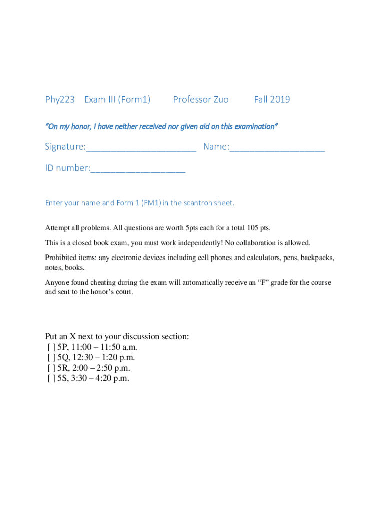 Form preview