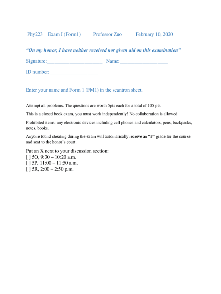 Form preview