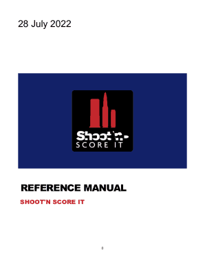 REFERENCE MANUAL