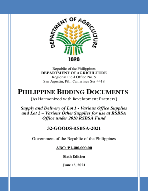 Supply and Delivery of Lot 1 - Various Office Supplies