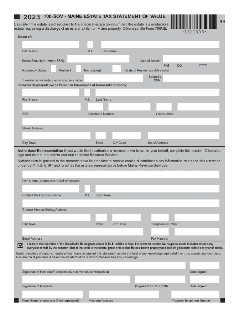 2023 maine 700 sov Preview on Page 1