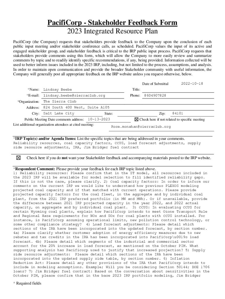 Form preview