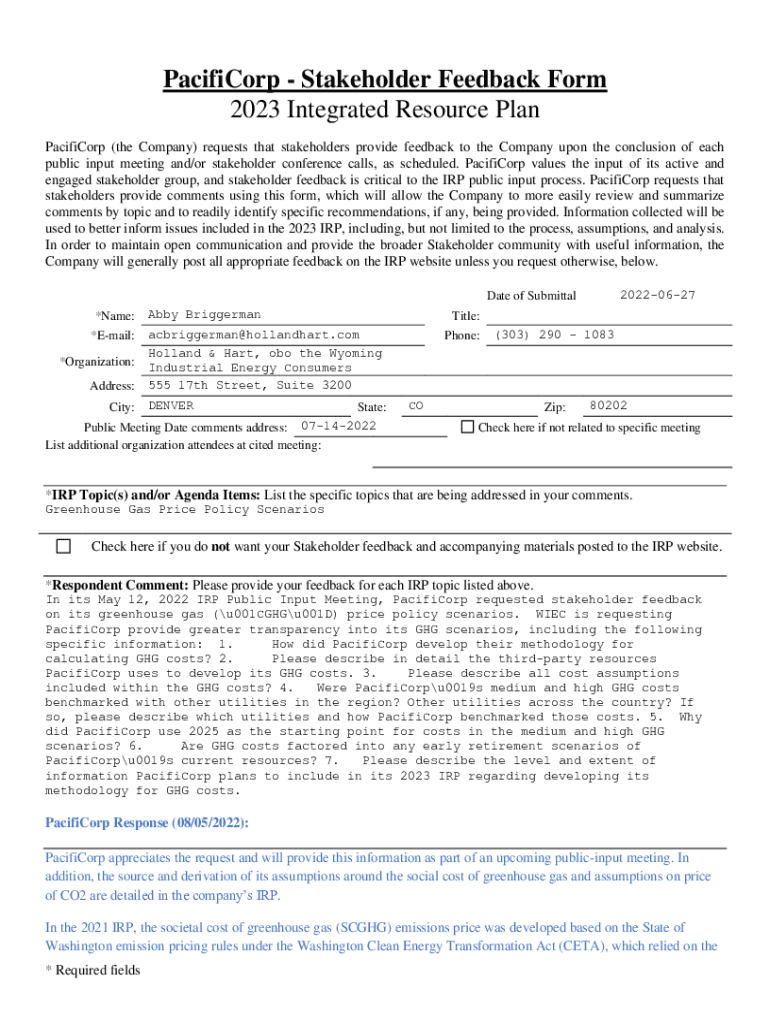 Form preview