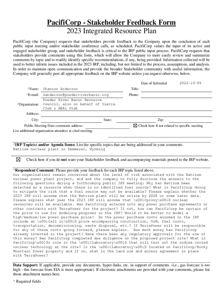 Form preview