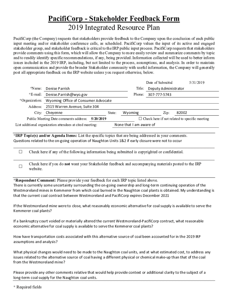 Form preview