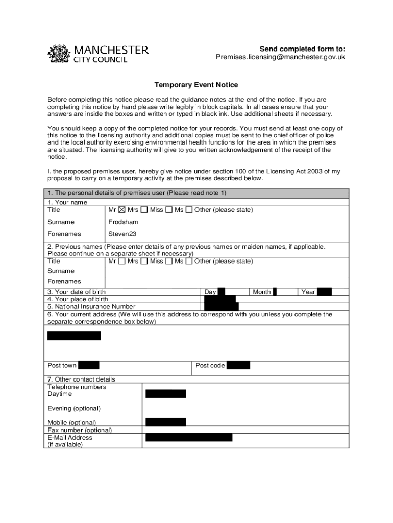 Form preview