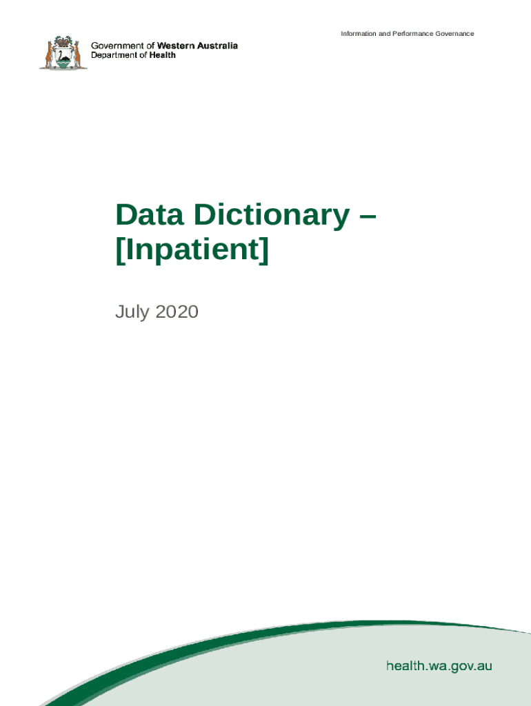 DoH Multipage Template Data Linkage WA Doc Template pdfFiller