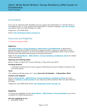 Form preview
