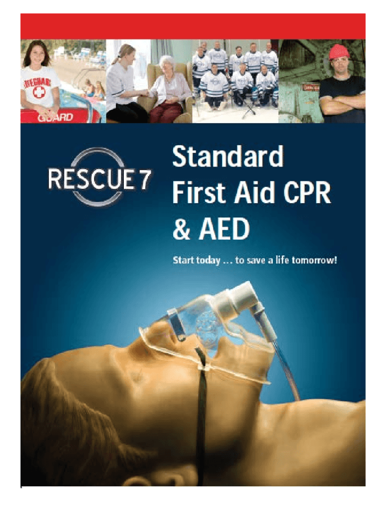 Fillable Online Rescue 7 Inc.'s Blended Standard First Aid with CPR and