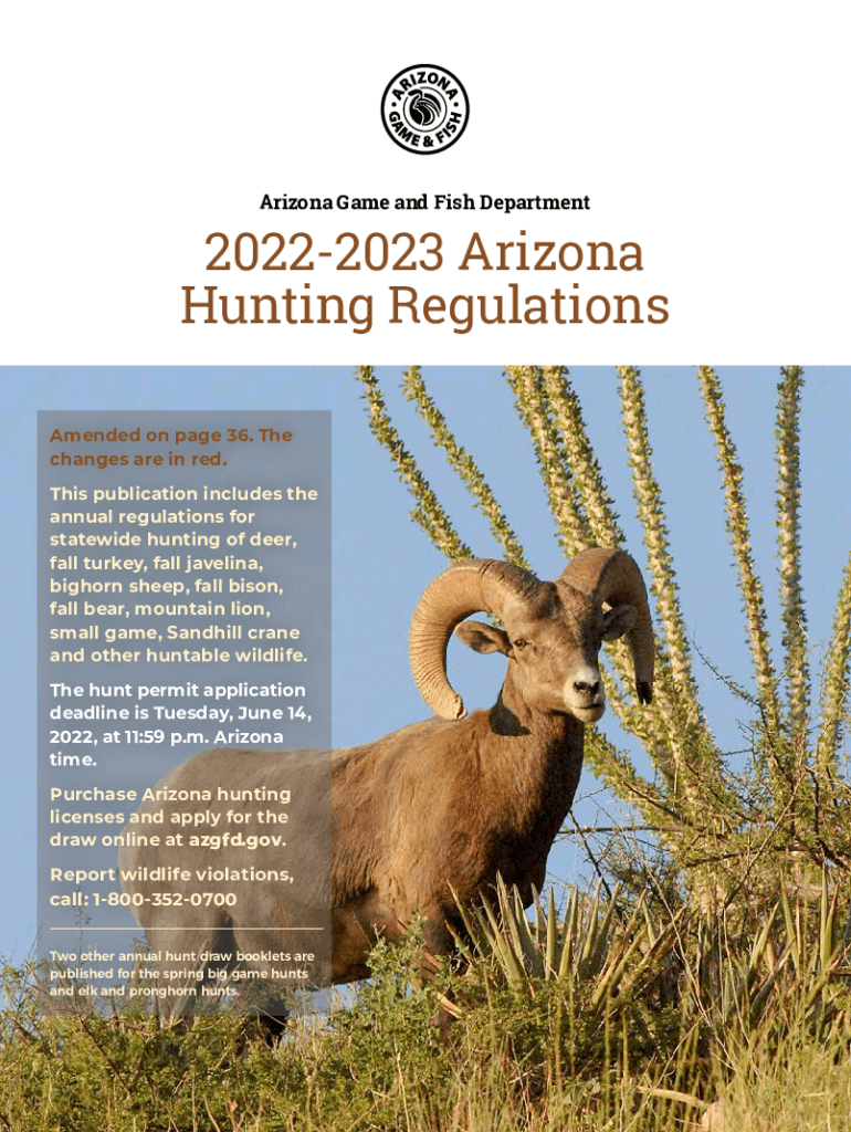 Fillable Online ARIZONA GAME AND FISH LAWS AND RULES Amazon S3 Fax