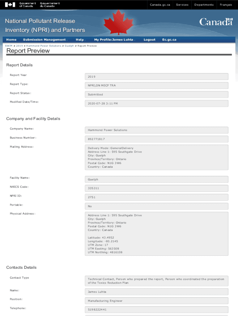 Form preview