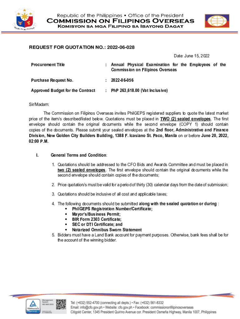 Fillable Online Commission on Filipinos Overseas