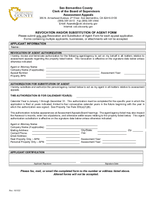 Fee Waiver Request Form - San Bernardino County