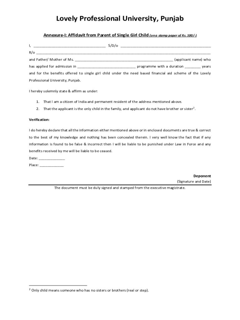 Fillable Online Application Form For Admission 2022 LPU Fax Email