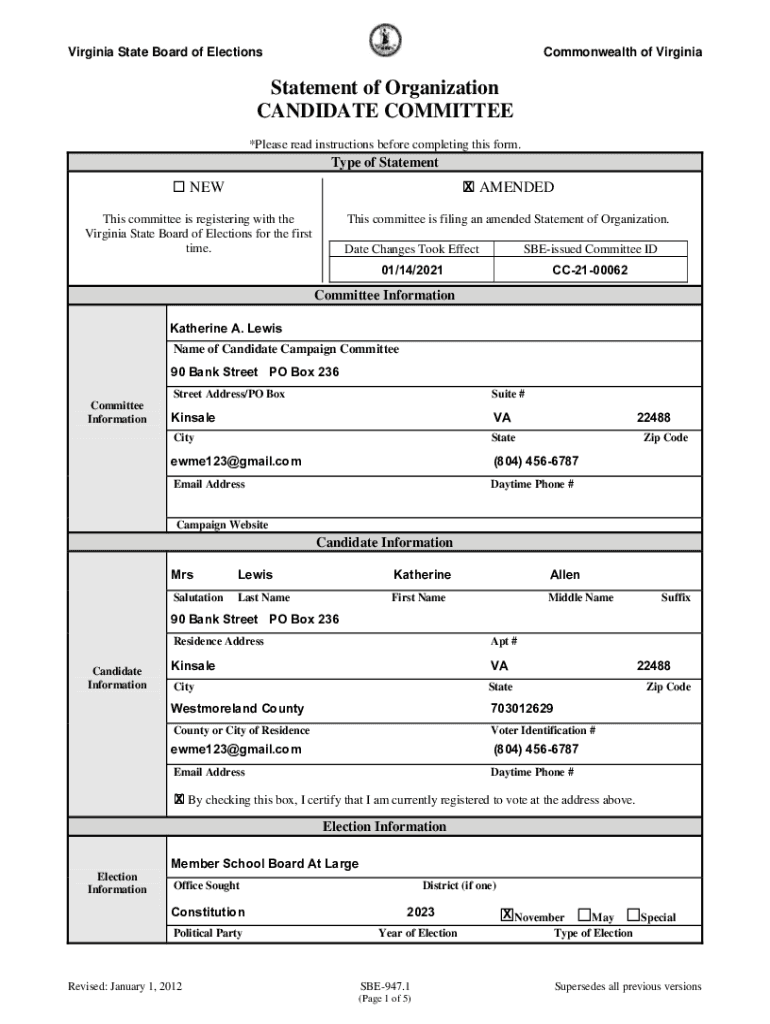 Form preview