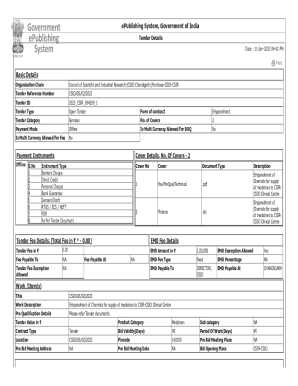 Form preview