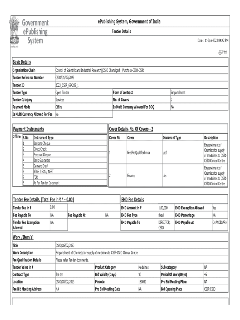 Form preview