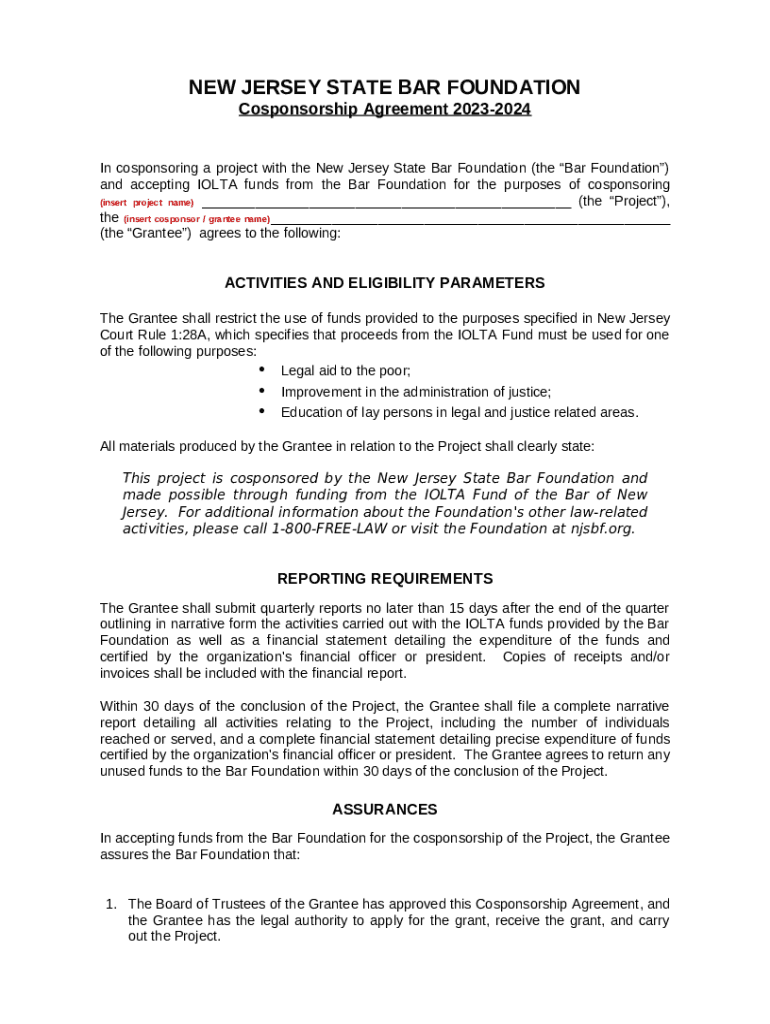 New Jersey State Bar Foundation (NJStateBarFdn) / Twitter Doc Template