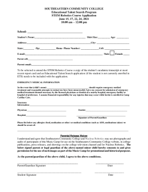 Educational Talent Search - Southeastern Community College