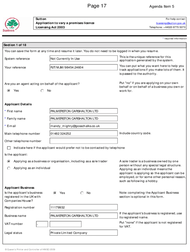 Form preview