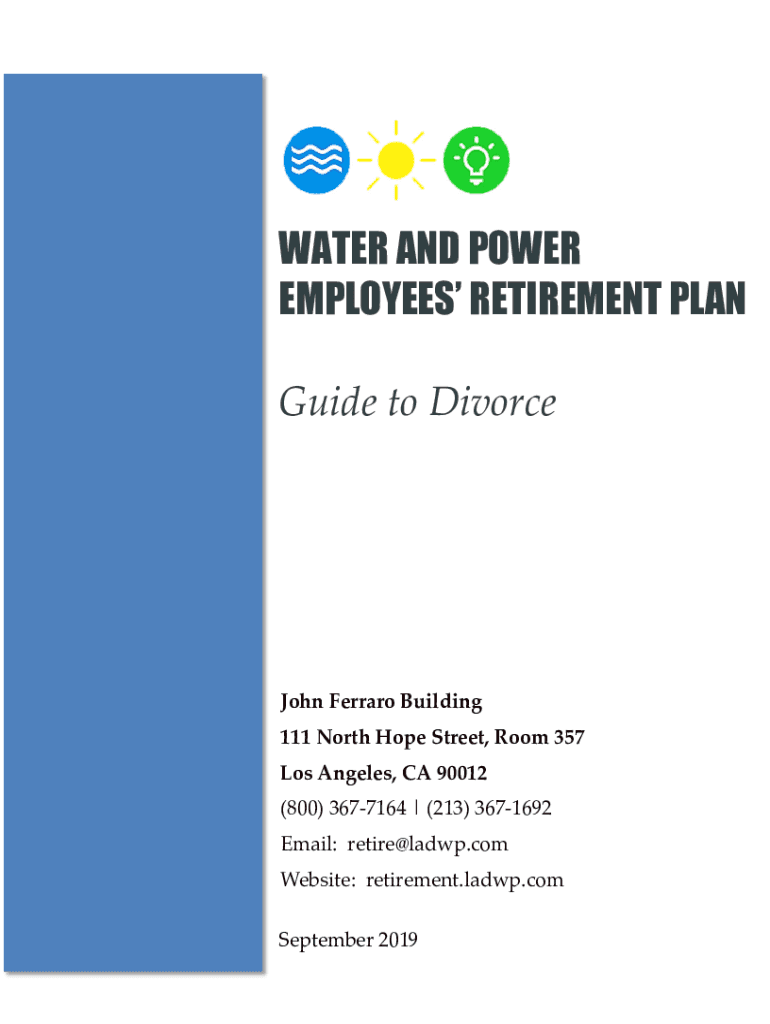 Fillable Online Los Angeles Department of Water and Power Employees