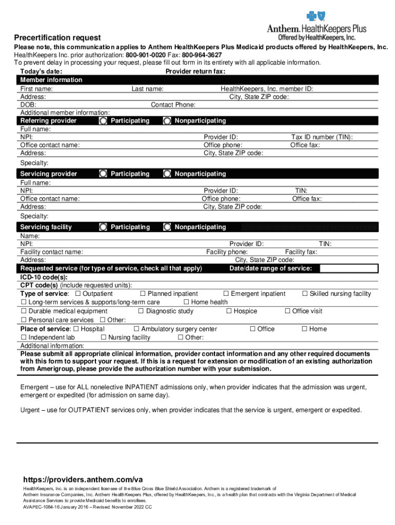 Carelonrx Prior Authorization Form Fill Out Sign Online DocHub