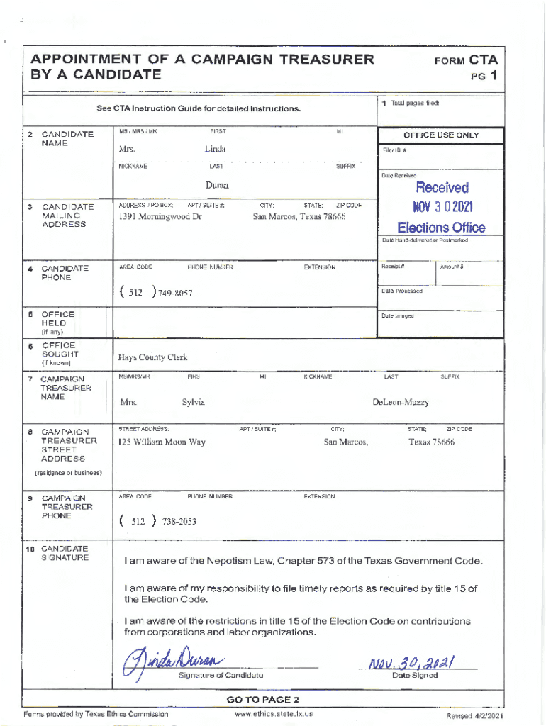 Form preview
