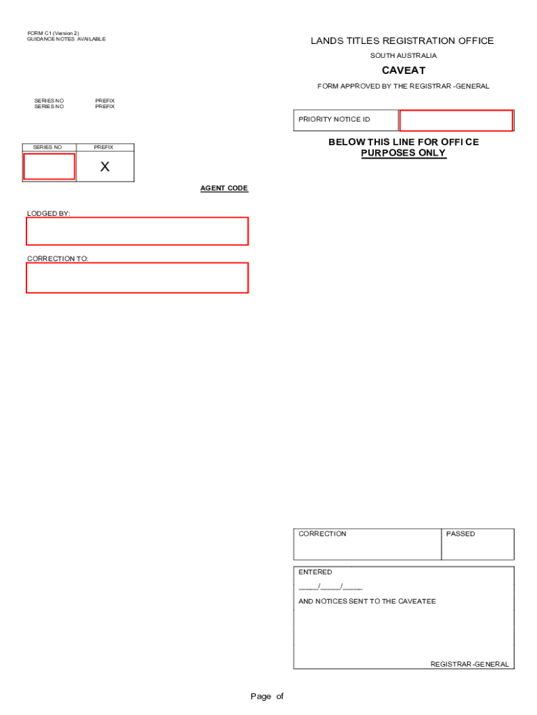 Fillable Online C1 Form. C1 Form Fax Email Print - pdfFiller