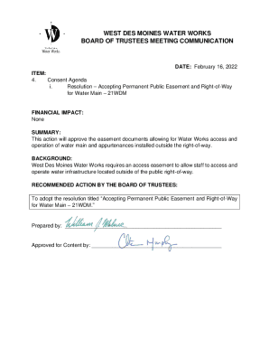 February 16, 2022 - AC Ward Municipal Water Treatment ...