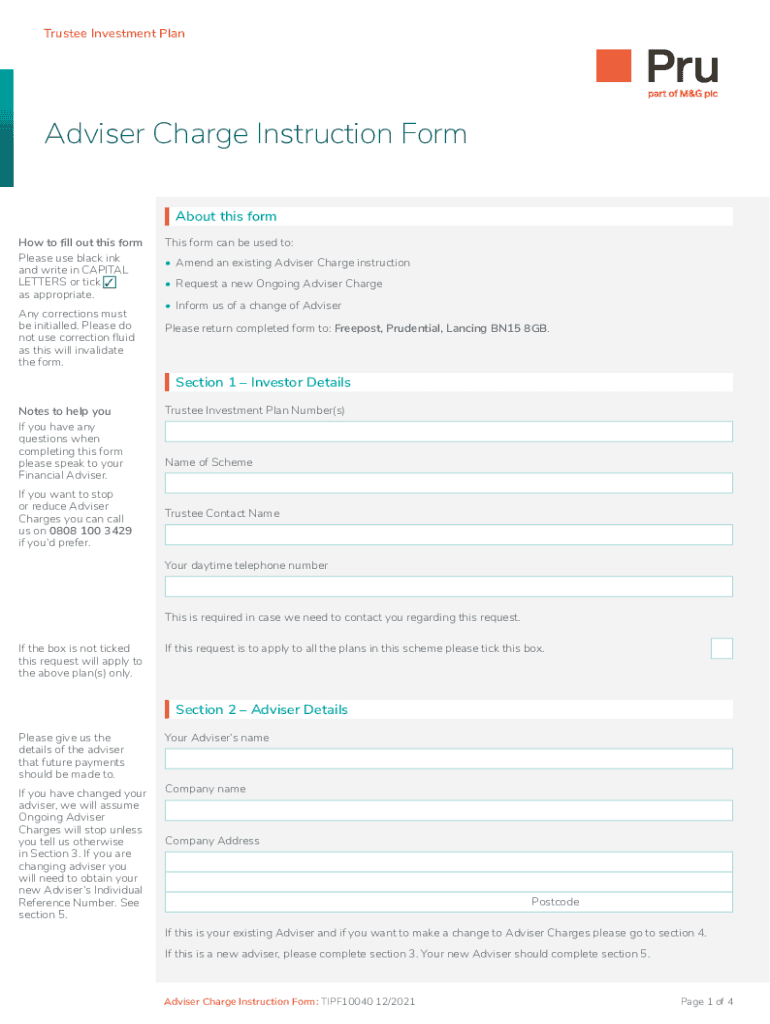 Fillable Online Key Features Document of the Trustee Investment Plan
