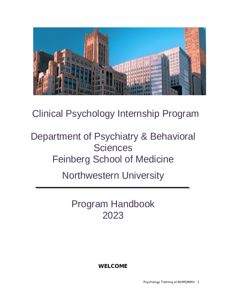 Internship UIC Department of Psychiatry Doc Template pdfFiller