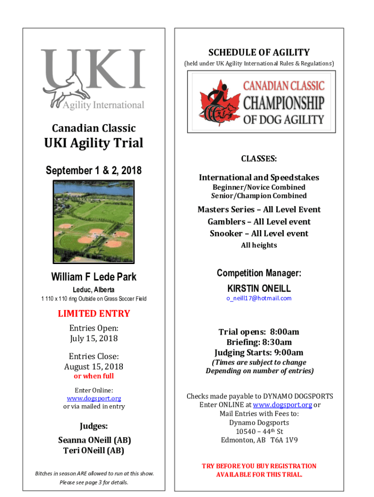 Fillable Online agilityhregulations.pdf The Kennel Club Fax Email