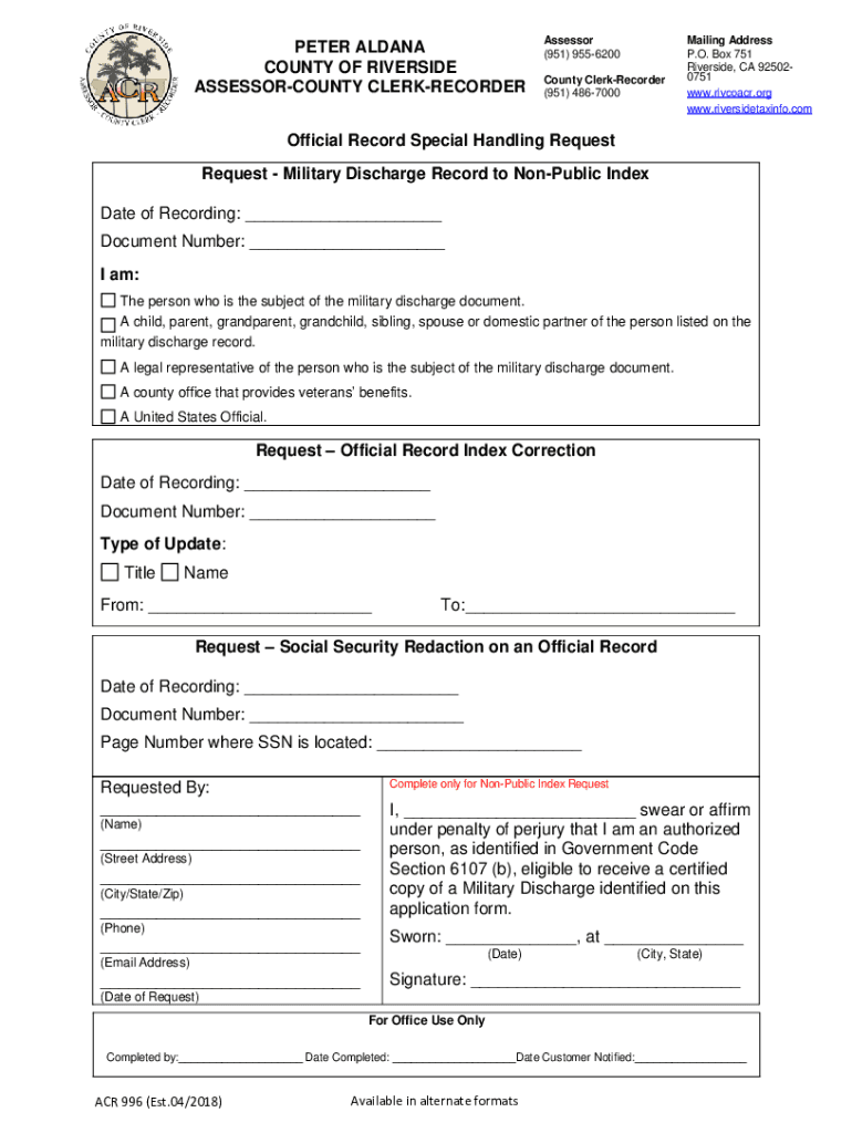 Fillable Online Documentary Transfer Tax Information Sheet ACR195.pdf
