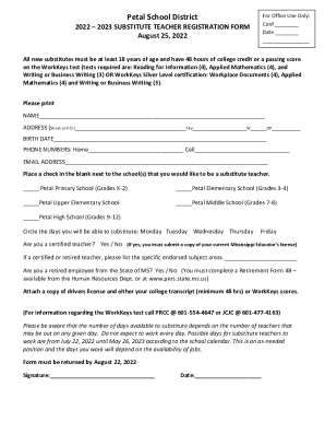 Form preview