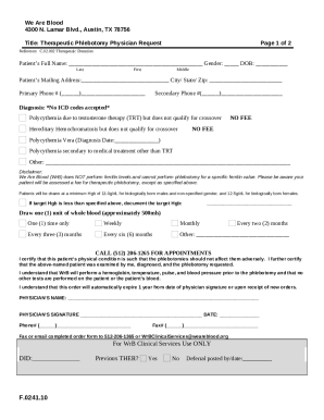 Physician Order - Diabetic Fax with physician's Doc Template | pdfFiller
