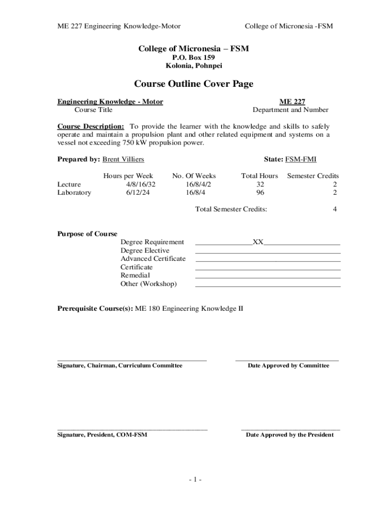 Fillable Online Mechanical Engineering Fresno State Fax Email Print