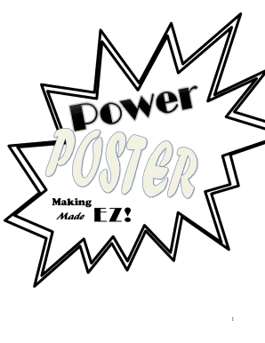 Fillable Online How To Make a Poster in 6 Easy Steps - Piktochart Fax ...