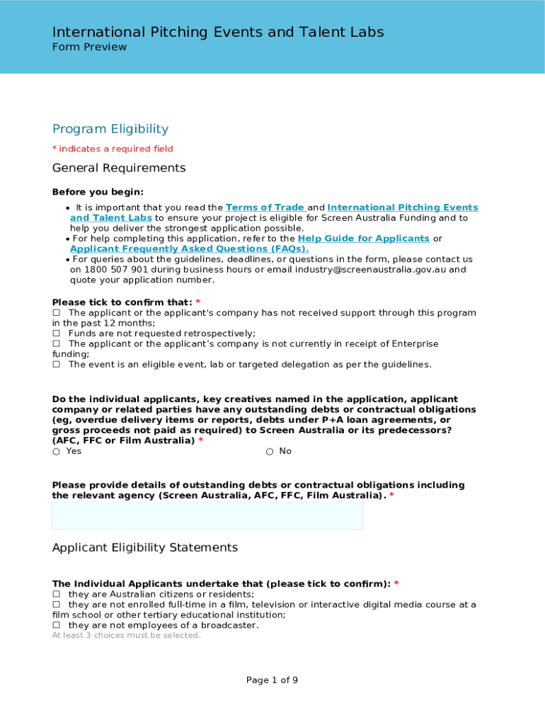 Form preview