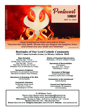 Mass Times La Mirada, Beatitudes of Our Lord Catholic Church