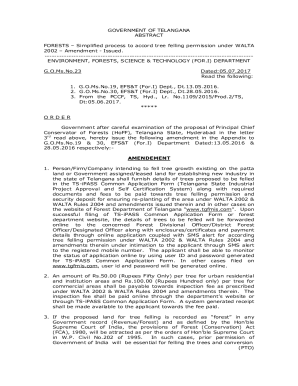 State wise list of Trees Species free from Felling and Transit ...