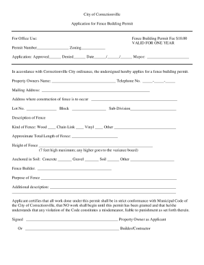 Fillable Online Application for Building PermitRM of Loreburn No 254