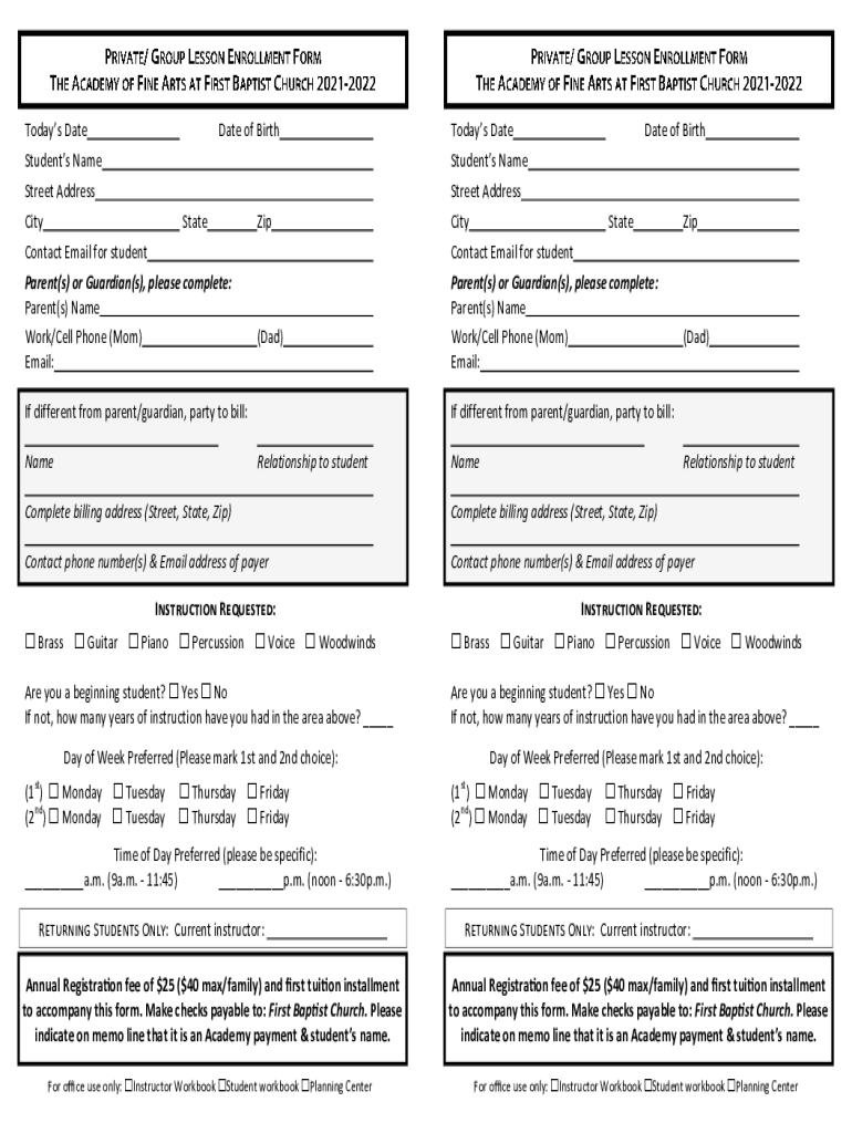 Form preview