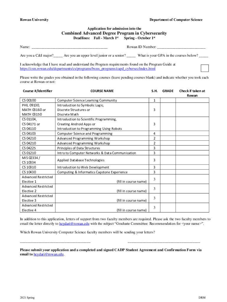 Fillable Online Computer Science and Programming Fax Email Print ...