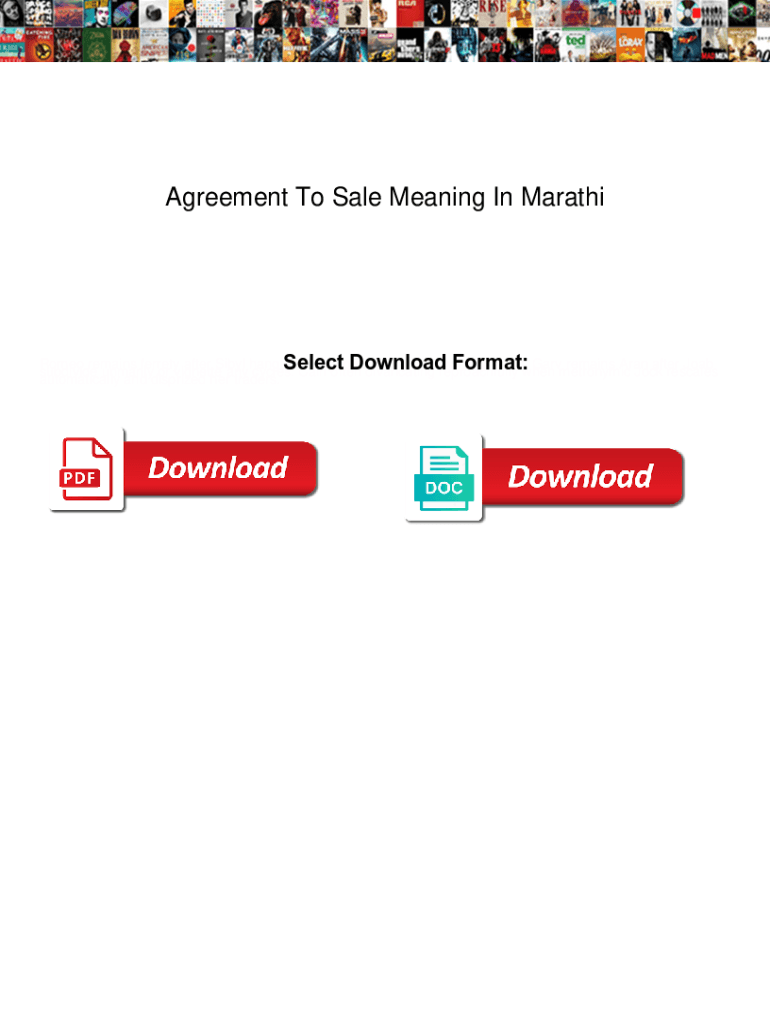 Fillable Online Agreement To Sale Meaning In Marathi Agreement To Sale fillable-online-agreement-to-sale-meaning-in-marathi-agreement-to-sale